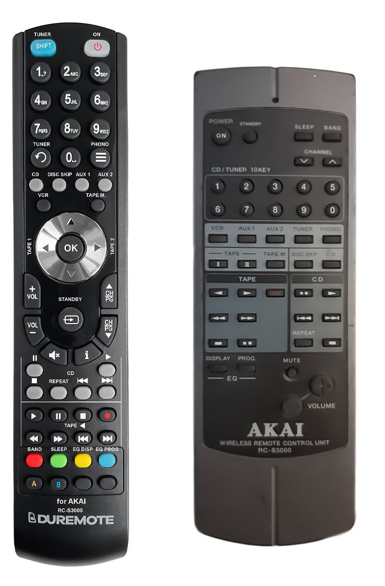 AKAI RC-S3000 - távirányító duplikátum