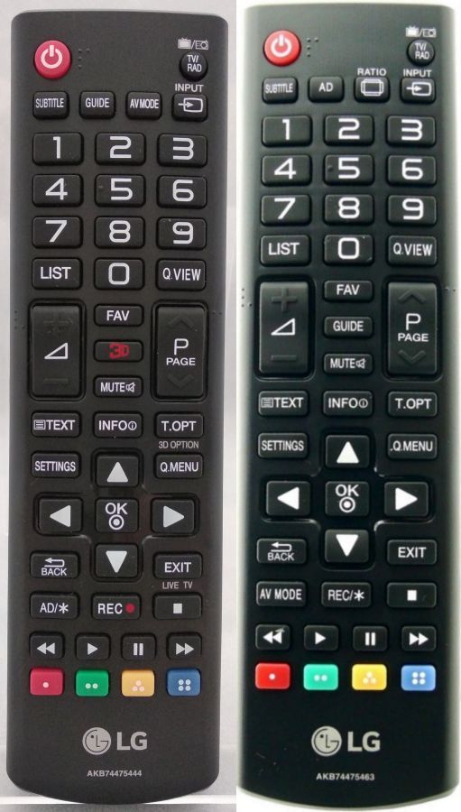 LG AKB74475463 - eredeti gyári távirányító