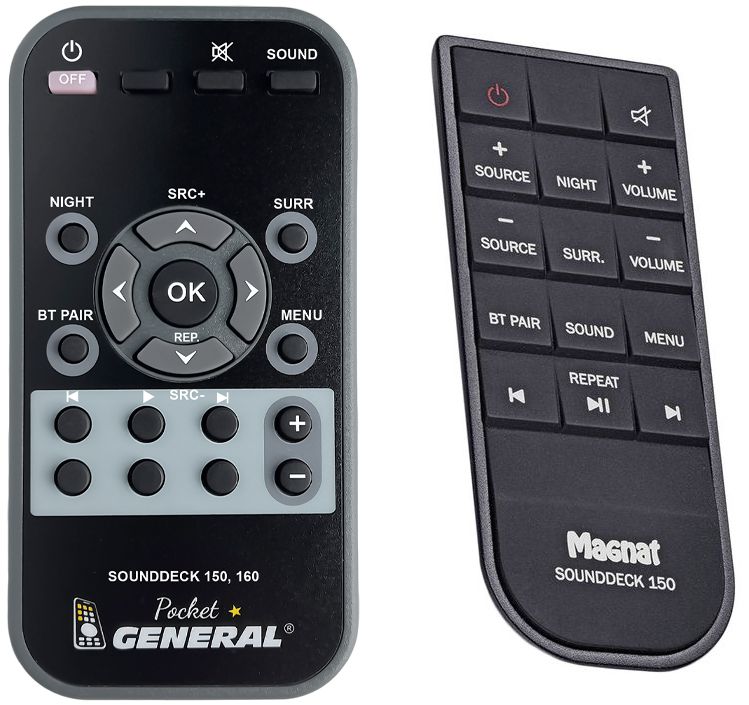 MAGNAT Sounddeck 150 -   


távirányító
 duplikátum