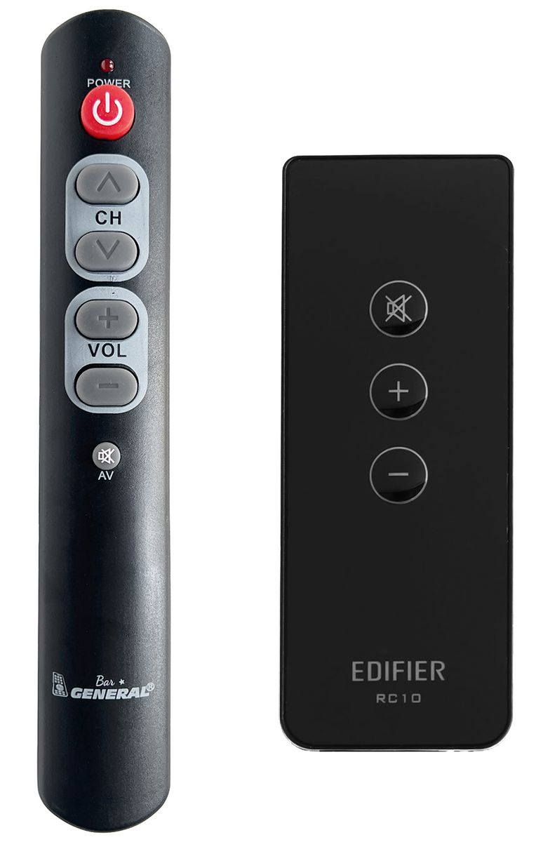 EDIFIER RC10, R1280T, R1600T III, R1800T III, R1600T3, R1800T3 2-0 -   


kompatibilis General márkájú távirányító