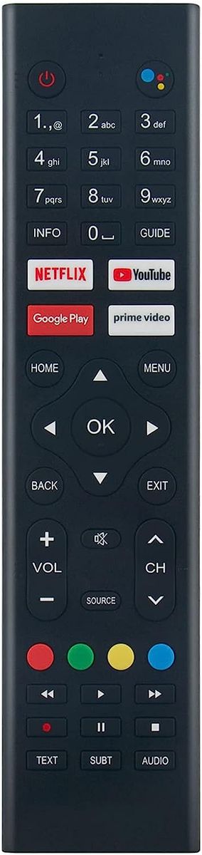 WALTON KT1946 AndroidTV WE55RUG, WE-MX43G, W43D210G, WD-TS43G, WD32D120HG, W32D120G - helyettesítő távirányító