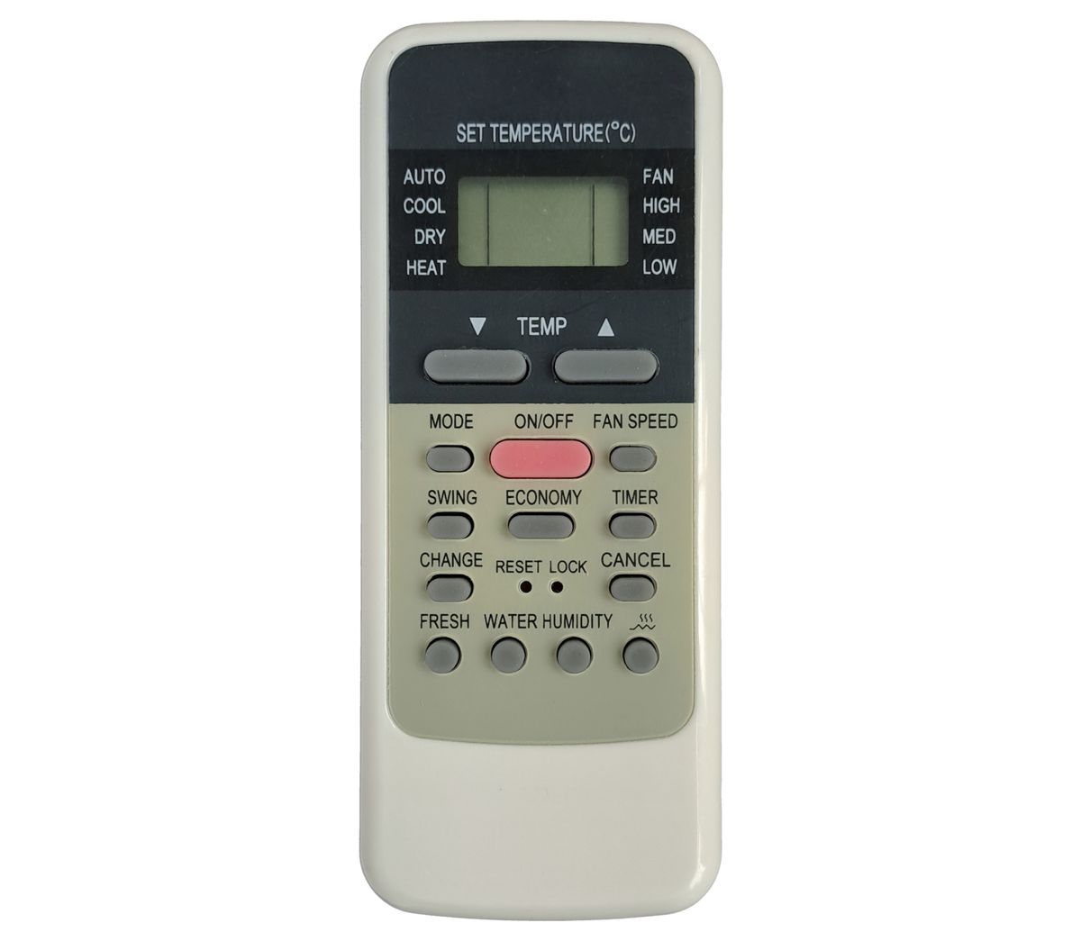 MIDEA MSG-12HRN2, MSE-12HRN2, MSG-16HRN2, MSG-21HRN2, MSV1I-09HRDN1 - helyettesítő távirányító