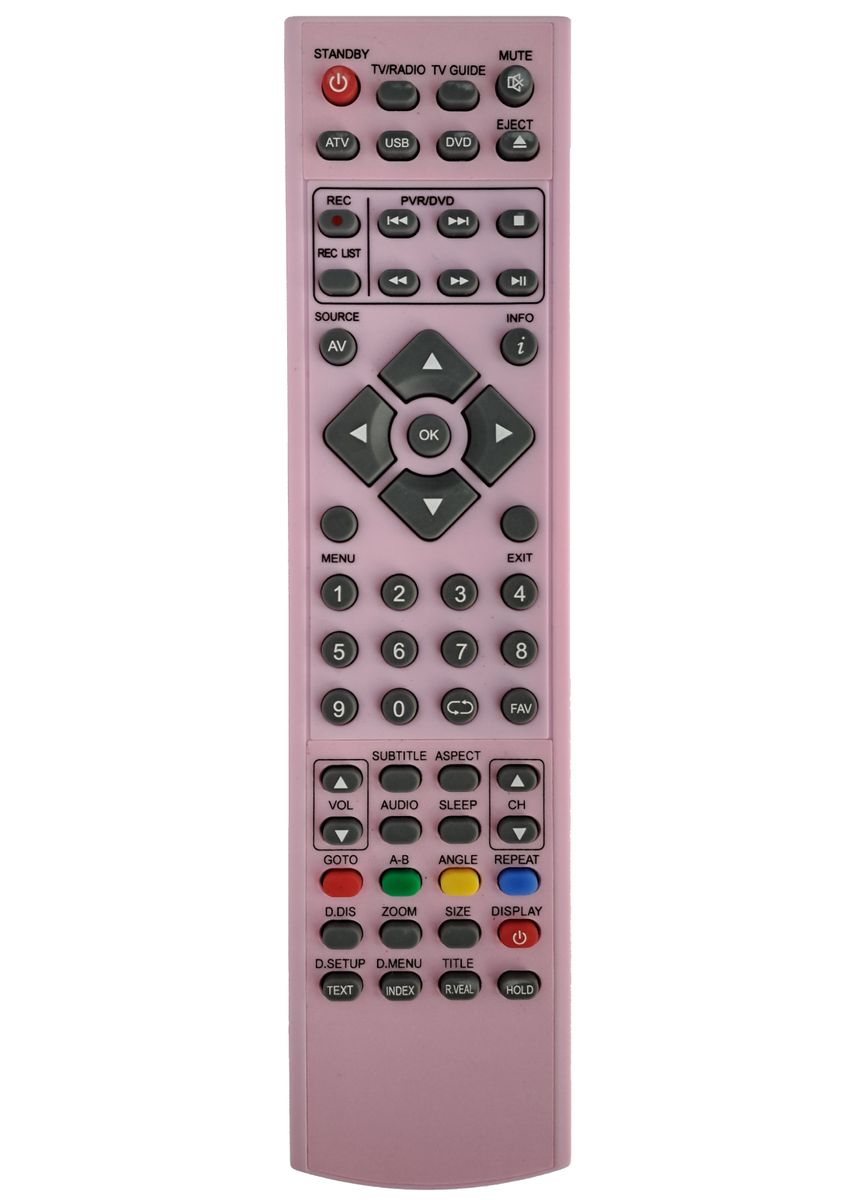 TECHNIKA RMU/RMC/0009, XMU/RMC/0019, XMU/RMC/0028 PINK - eredeti gyári távirányító
