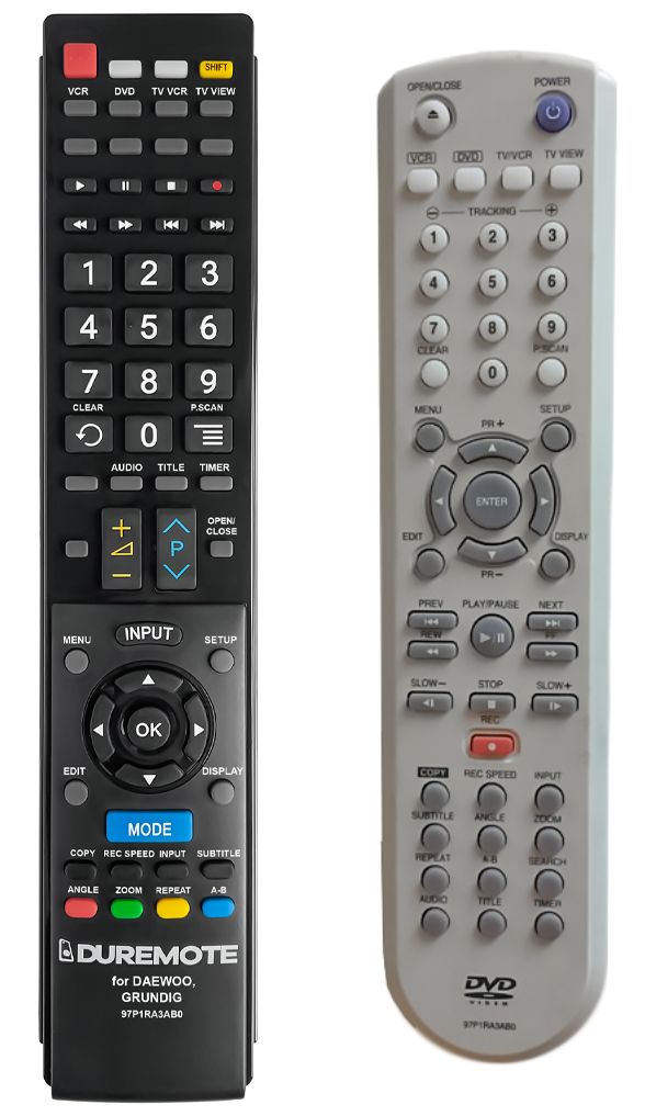 GRUNDIG GDR6460VCR  - távirányító duplikátum