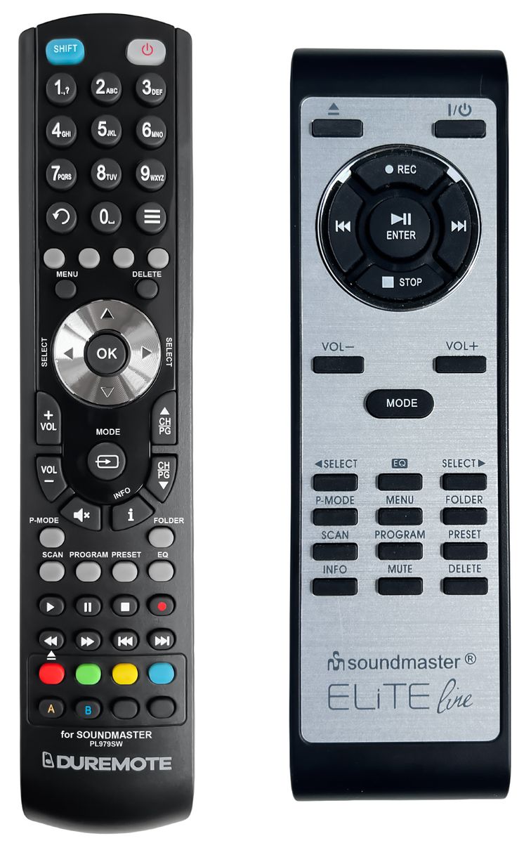 SOUNDMASTER PL979SW - távirányító duplikátum