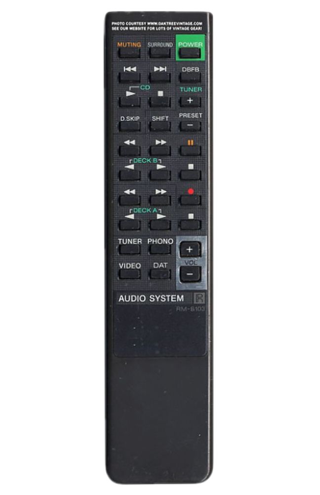 SONY RM-S103 - helyettesítő távirányító