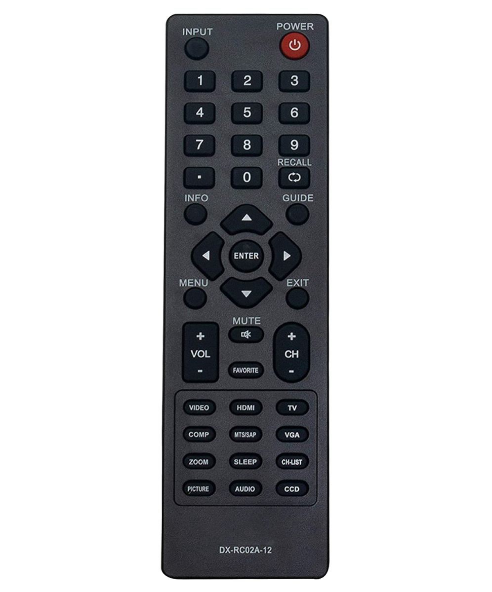 Dynex DX-RC02A-12, DX-RC01A-12, RC-701-0A, ZRC-400 - helyettesítő távirányító