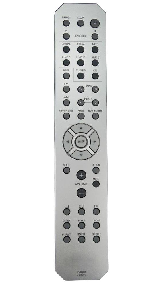 YAMAHA RAX31 - helyettesítő távirányító