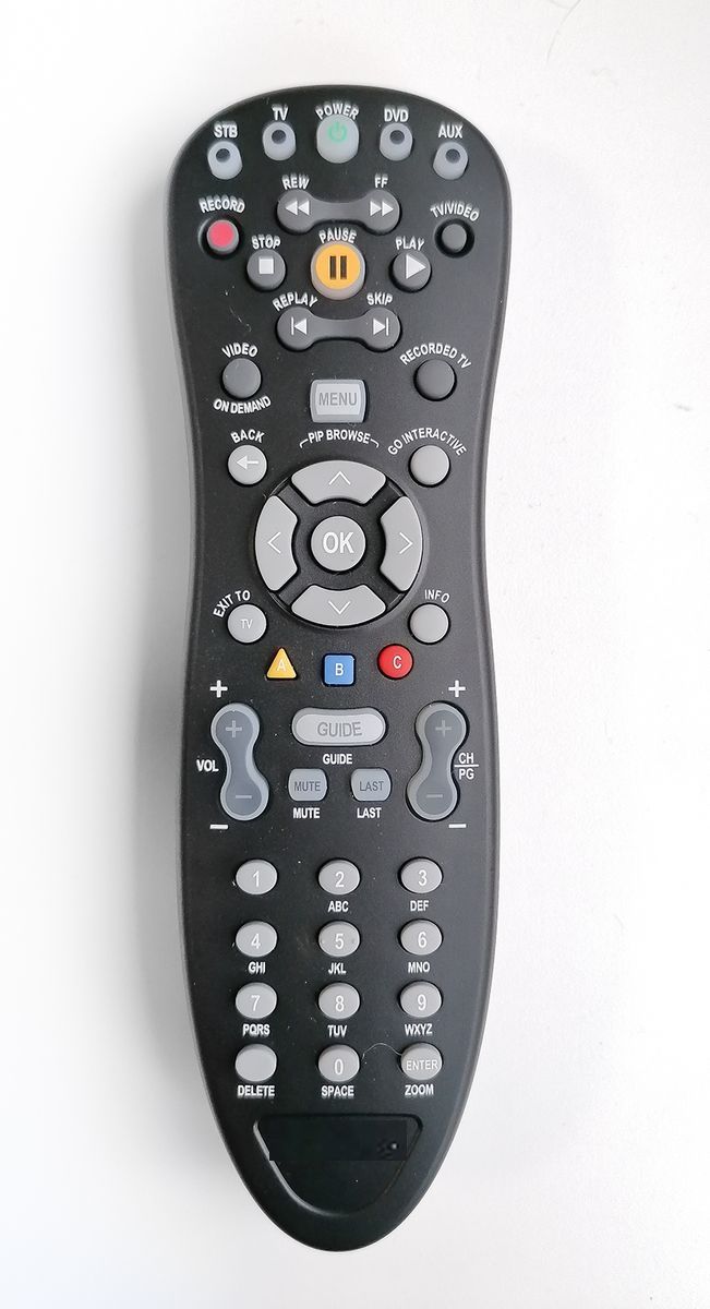 ATT AT&T S10-s4 U-verse programmable remote control - eredeti gyári távirányító