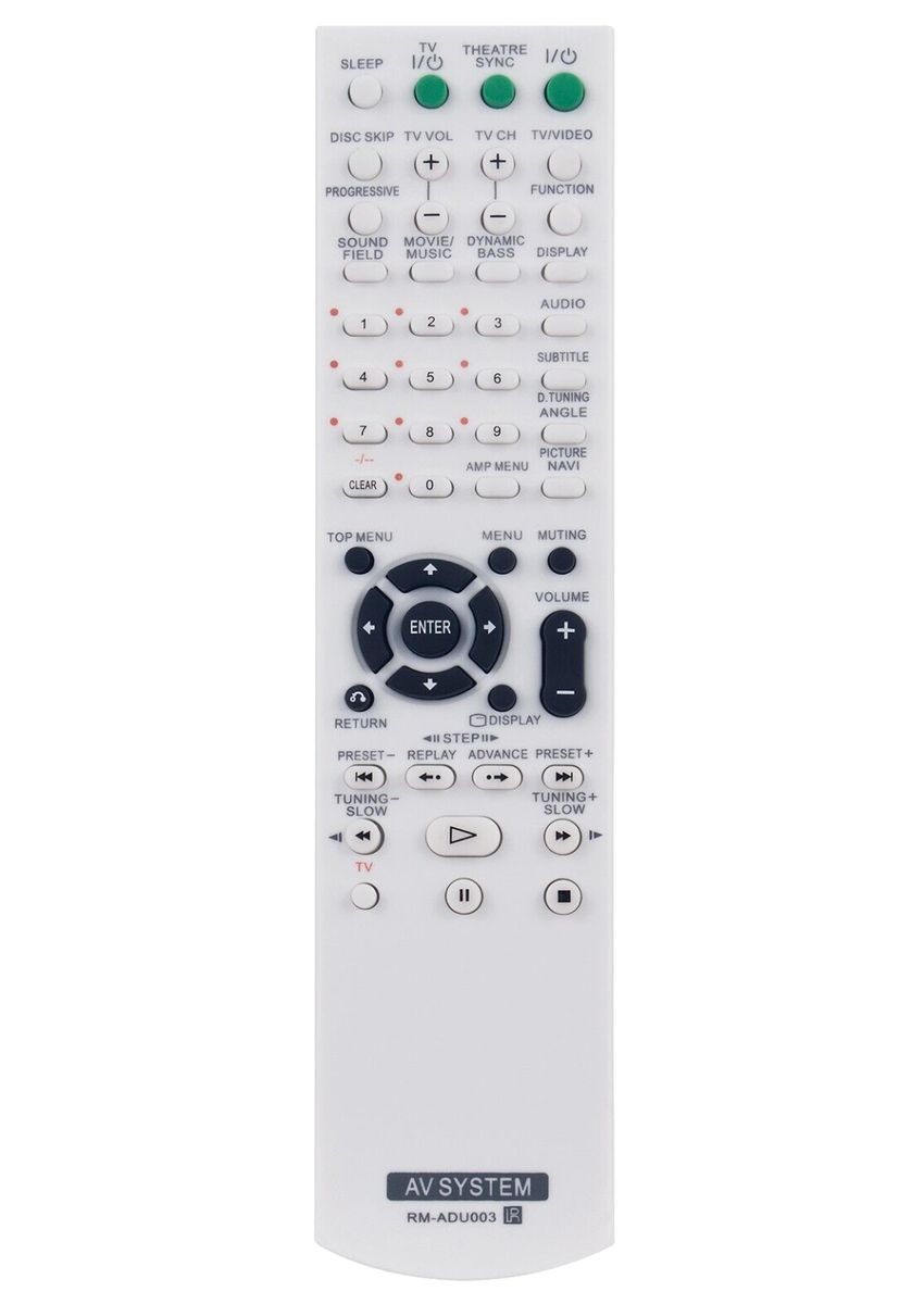 SONY RM-ADU003 - helyettesítő távirányító