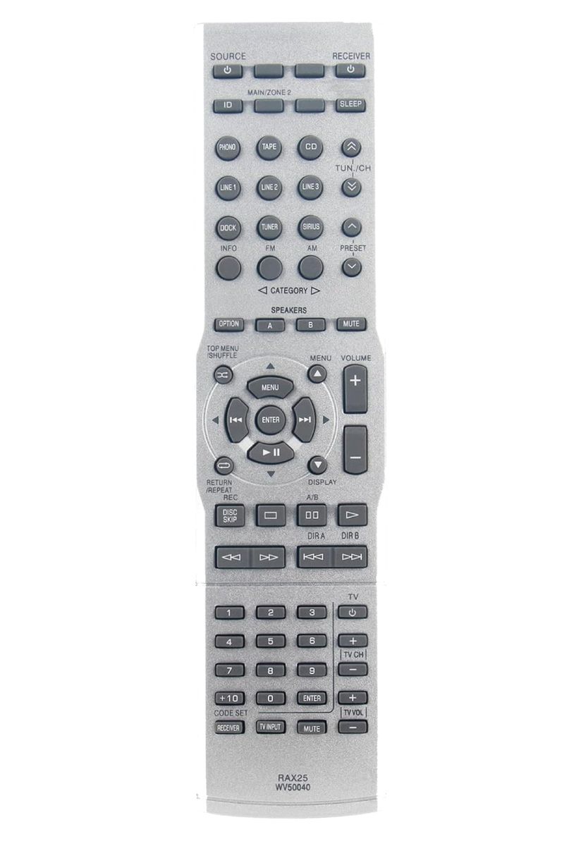 YAMAHA RAX25 - helyettesítő távirányító