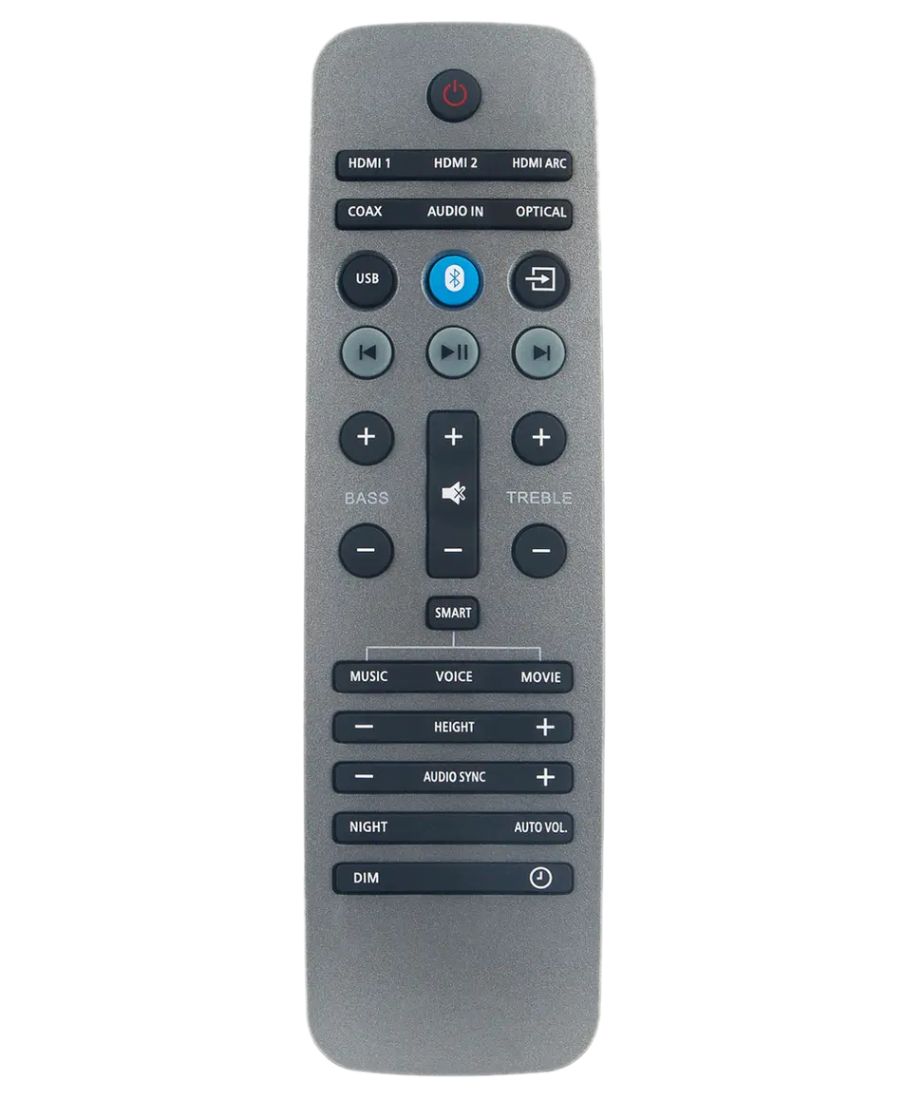 PHILIPS Fidelio, B8, B8/12, B8/93, HTL5160B - helyettesítő távirányító