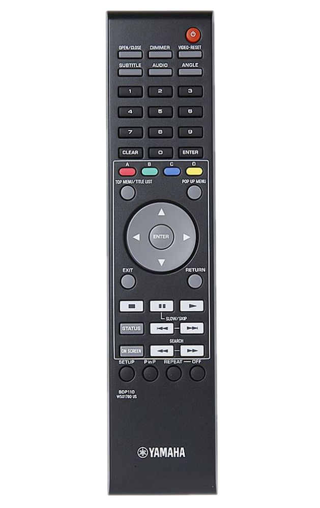 YAMAHA BDP110, BDP111 - eredeti gyári távirányító