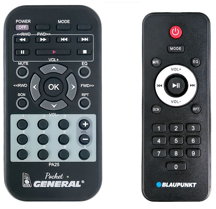 BLAUPUNKT PA-25, PA-12, PA-10, PA-20, BM06, MB10 -   


távirányító
 duplikátum