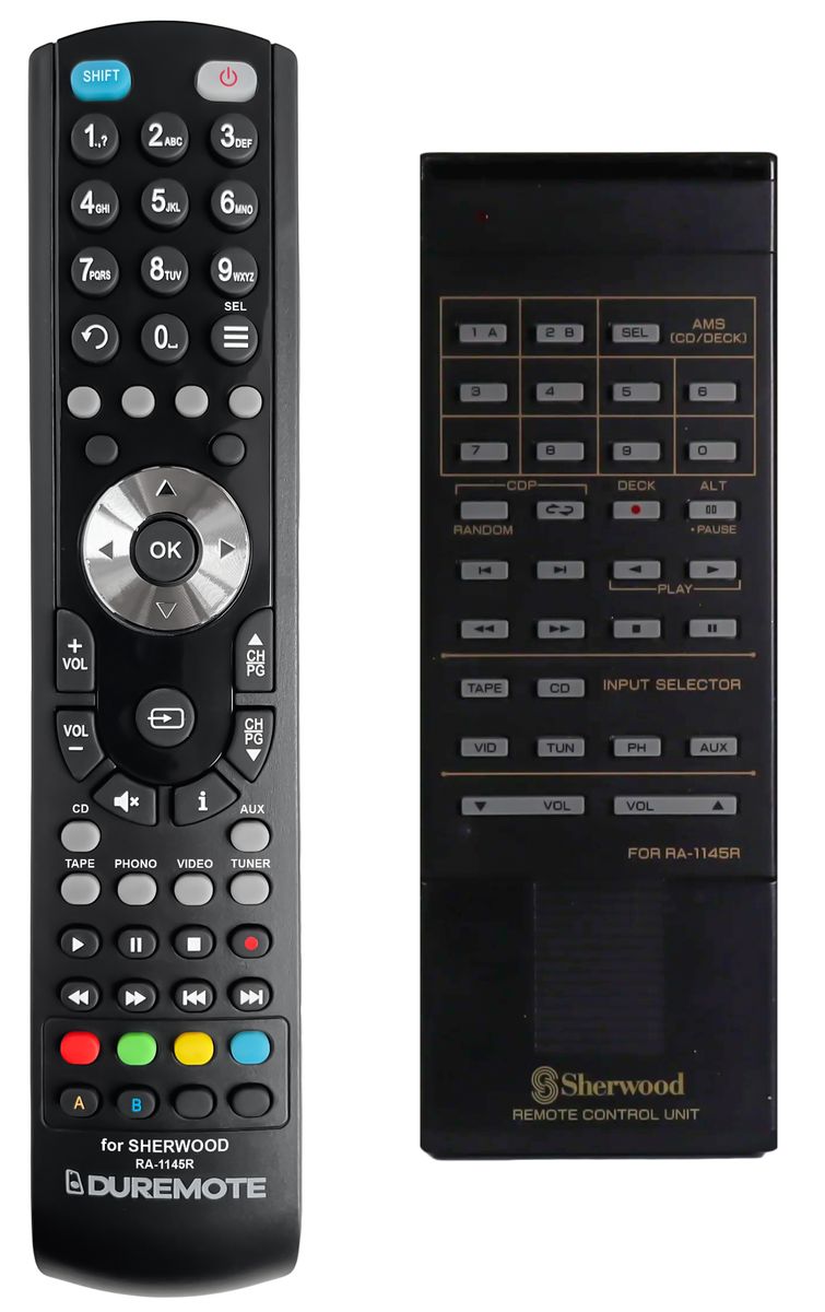 SHERWOOD  RA-1145R - távirányító duplikátum