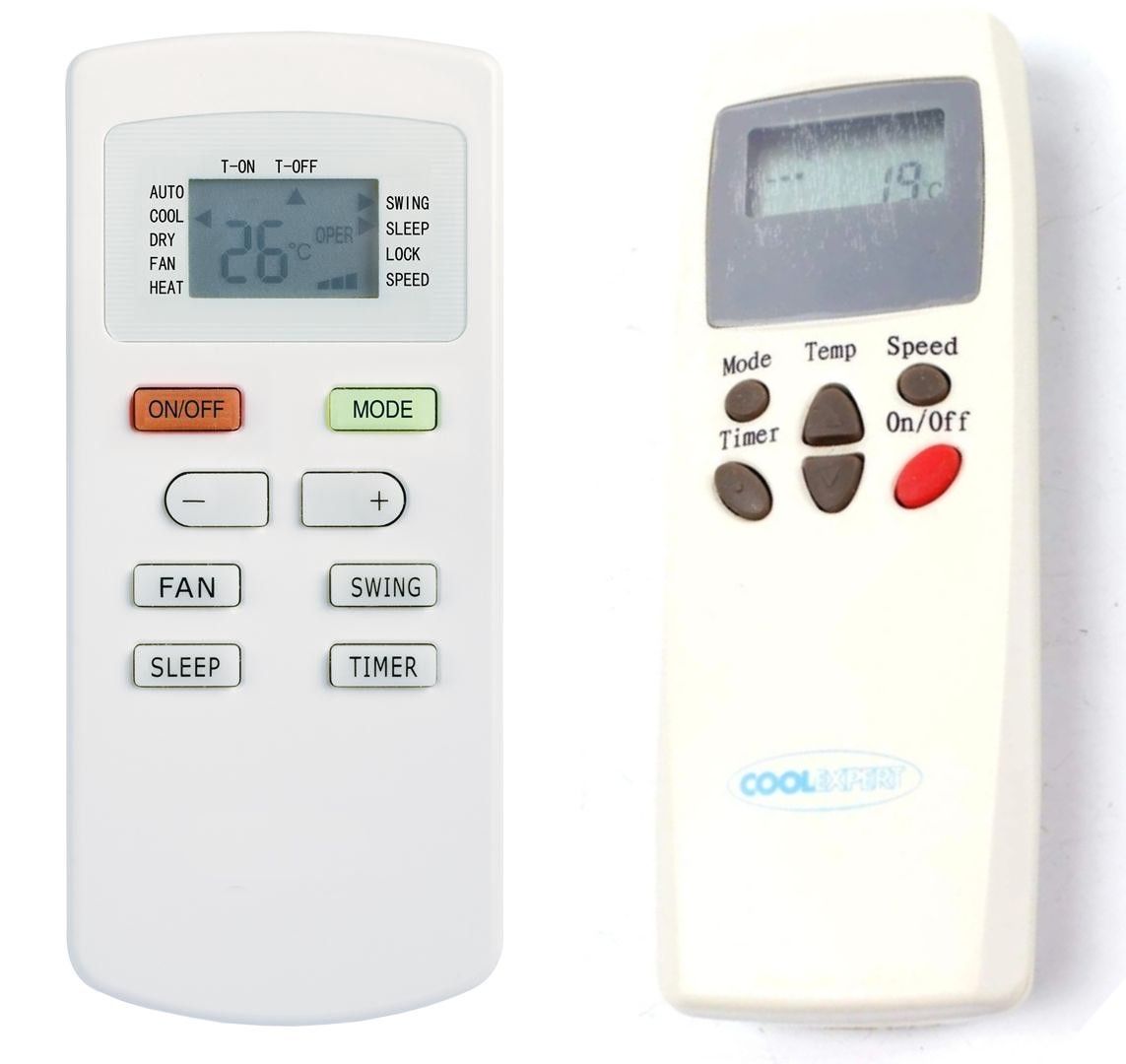 COOLEXPERT APM-09CC - helyettesítő távirányító