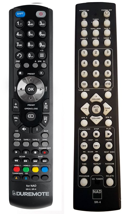 NAD SR-4 - távirányító duplikátum