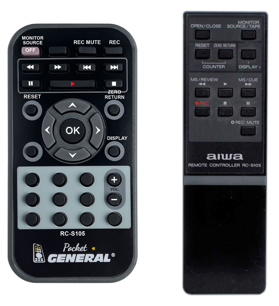 AIWA RC-S105 -   


távirányító
 duplikátum