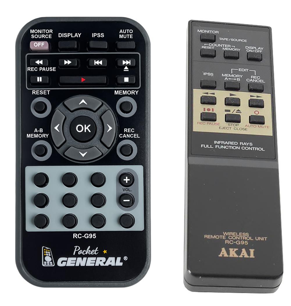 AKAI RC-G95 -   


távirányító
 duplikátum