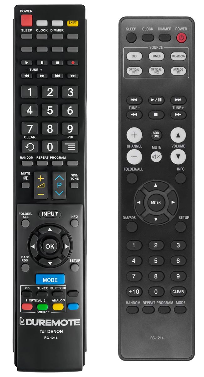 DENON RC-1214 - távirányító duplikátum