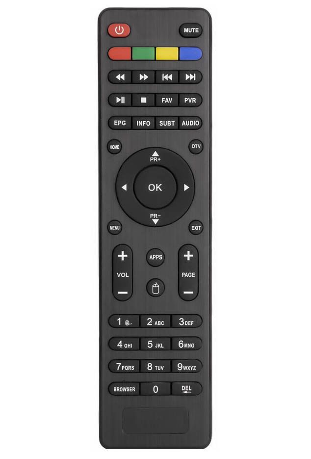 MAXIMUS 5.0 SAT Receiver - eredeti gyári távirányító