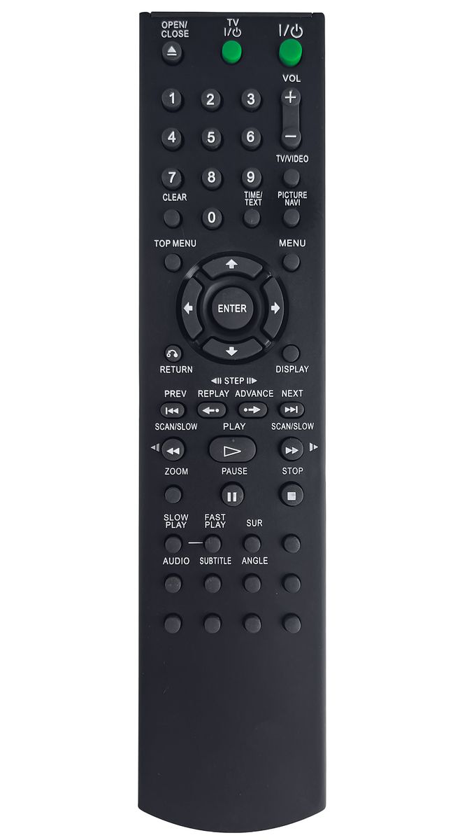 SONY RMT-D175A - helyettesítő távirányító
FEKETE