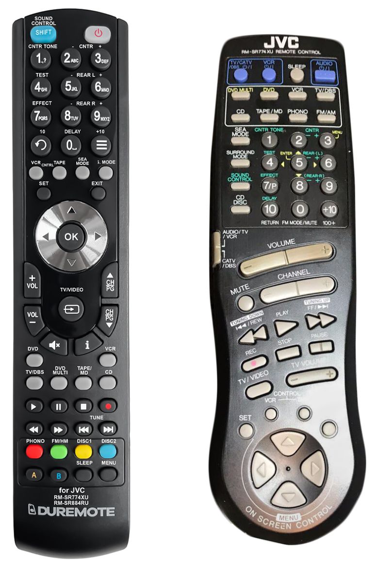 JVC RM-SR774XU - távirányító duplikátum