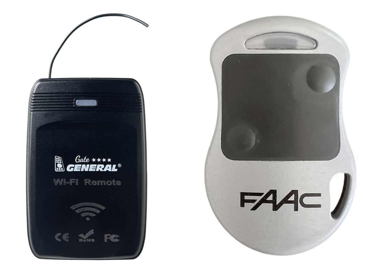 General WiFi FAAC DL2 868 MHz SLH - távirányító kapuhoz mobil APP-pal