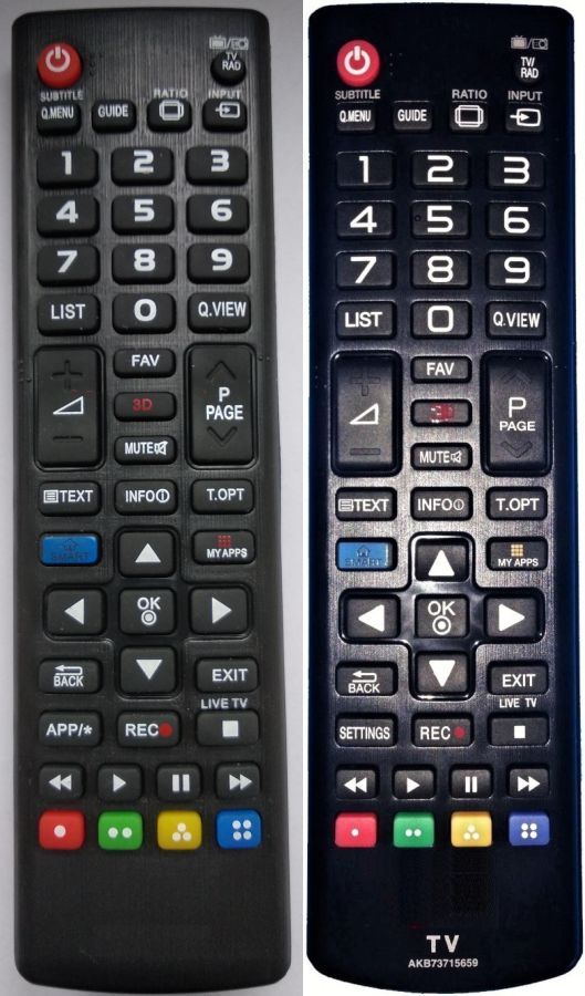 LG AKB73715659 - helyettesítő távirányító