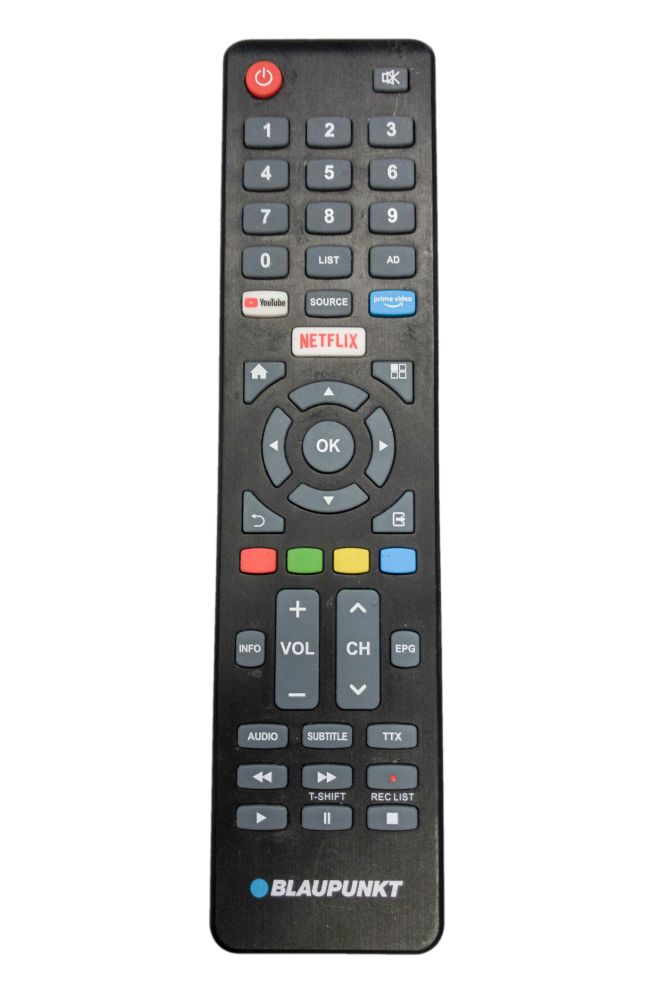 BLAUPUNKT RMC/CBU/0009N, BS40F2012NEB, BS43U3012OEB,  BS49U3122OEB, BS42F2242NEB, BS43F - eredeti gyári távirányító