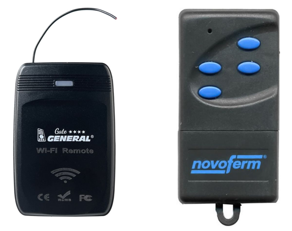 General WiFi NOVOFERM MNHS 433–2, MNHS 433–4 - távirányító kapuhoz mobil APP-pal