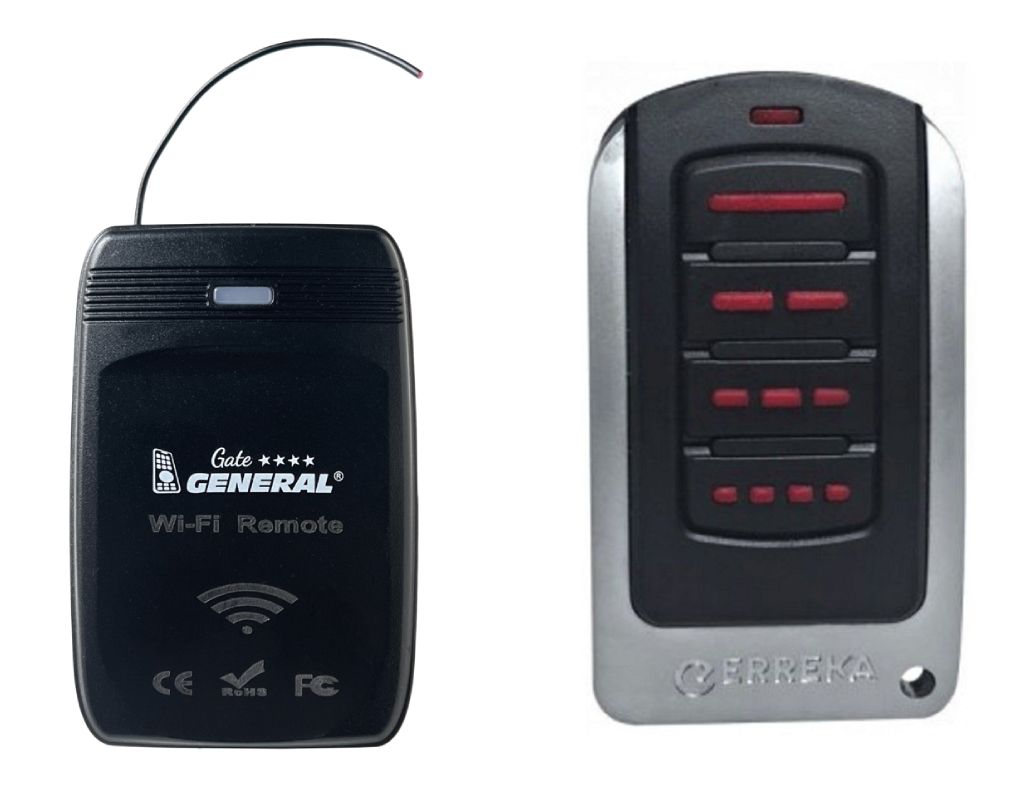 General WiFi ERREKA IRIS IR02/868, IR04/868 - távirányító kapuhoz mobil APP-pal