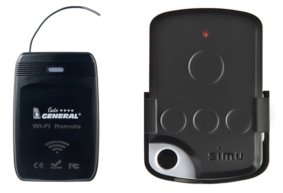 General WiFi SIMU TSA+ HZ 4 C, 2008038,  433,42 MHz - távirányító kapuhoz mobil APP-pal