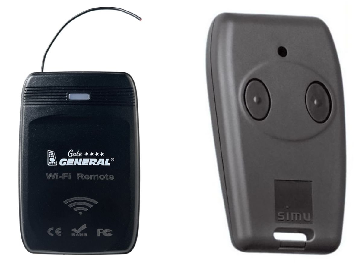 General WiFi SIMU TSA HZ 2 C - távirányító kapuhoz mobil APP-pal