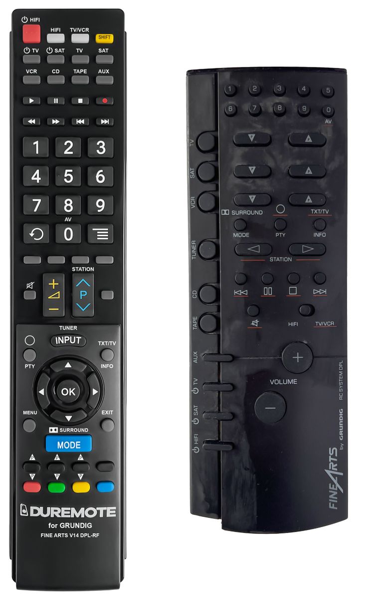 GRUNDIG Fine Arts V14 DPL-RF - távirányító duplikátum