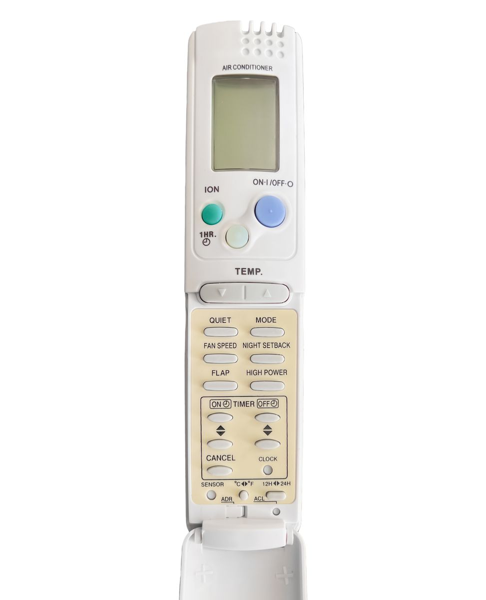 SANYO RCS-4MHVPIN4E, RCS-4HVPIS4EE,  RCS-4HPIS4EE-T, RCS- 6MHVPUSW4E - helyettesítő távirányító