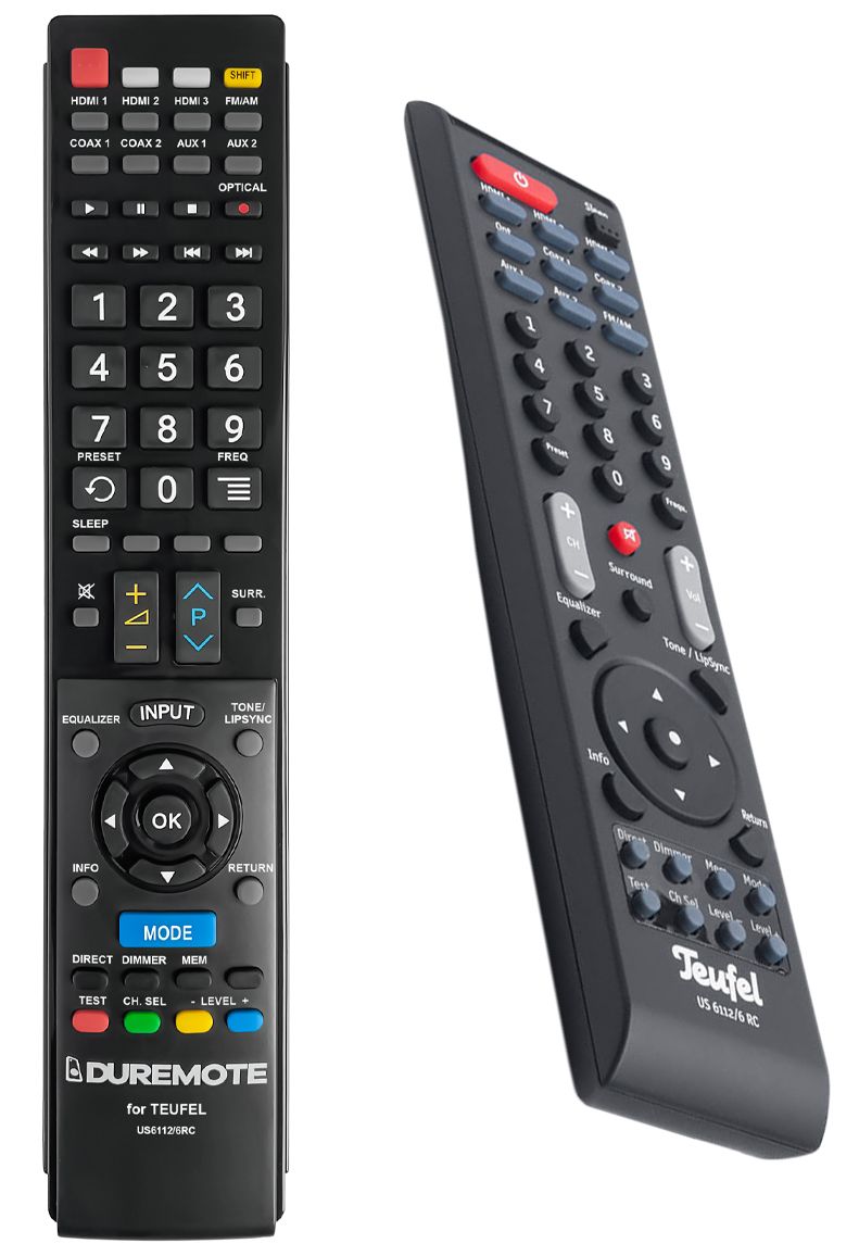 TEUFEL US6112/6RC - távirányító duplikátum