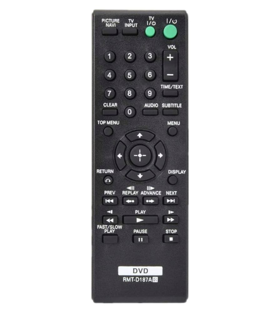 SONY RMT-D187A - helyettesítő távirányító