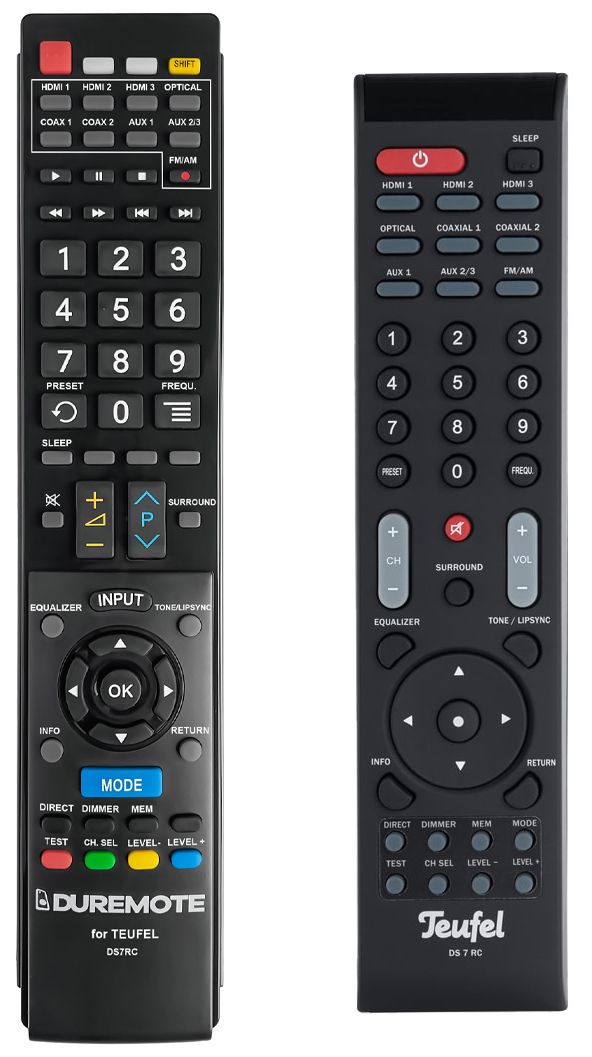 TEUFEL DS7RC - távirányító duplikátum