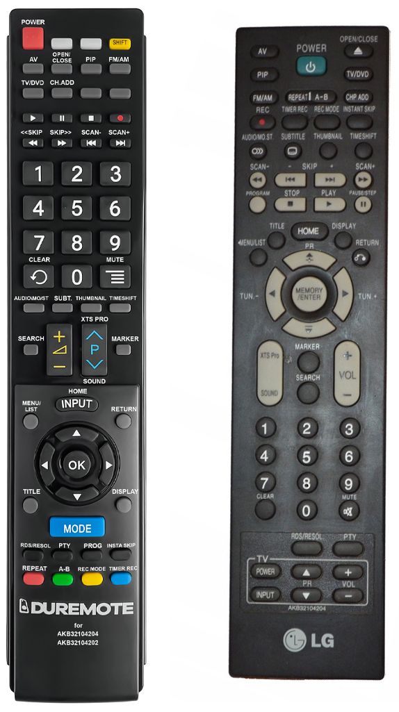LG AKB32104202, AKB32104204 - távirányító duplikátum
