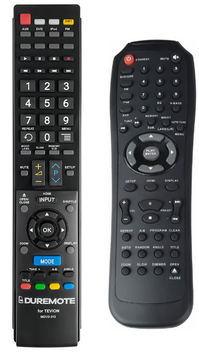 TEVION MDVD-313 - távirányító duplikátum