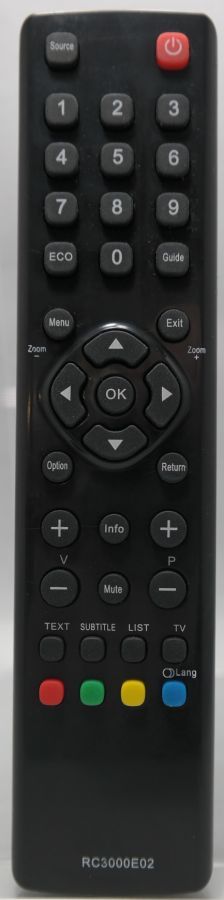 TCL RC3000E01 - helyettesítő távirányító