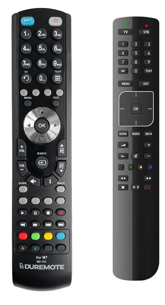 M7 MZ-101,  MP-201 Canal Digitaal - távirányító duplikátum