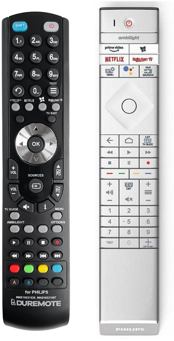 PHILIPS 996592202968, SRC-4526, 65PUS8807/12, 65PUS8807, 75PUS8807/12, 75PUS8807 - távirányító duplikátum