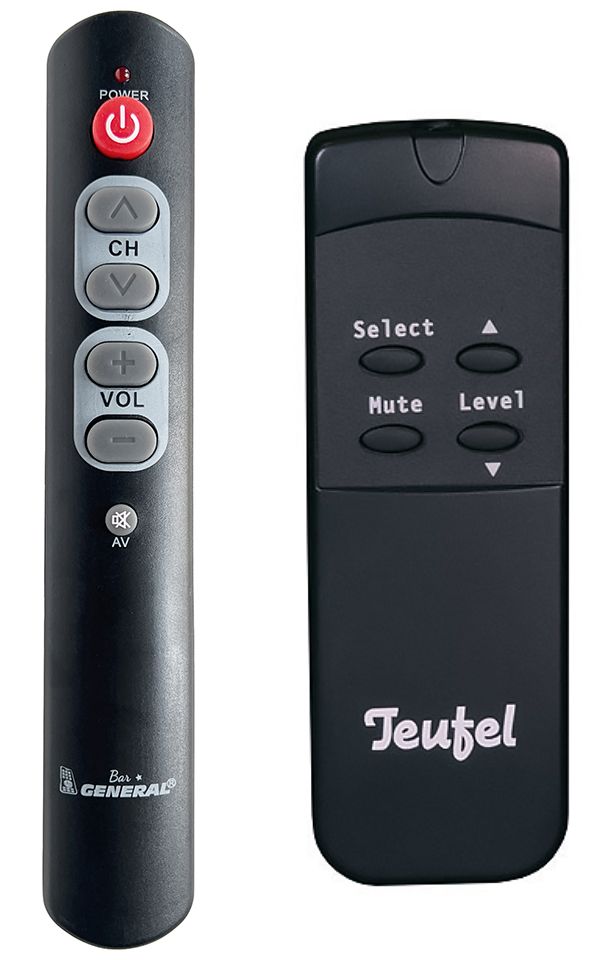 TEUFEL Concept C 2.1 USB -   


kompatibilis General márkájú távirányító