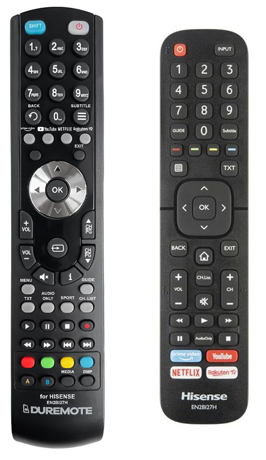 HISENSE EN2BI27H - távirányító duplikátum