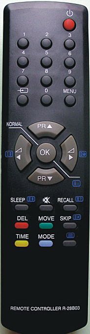 DAEWOO R-28B03 - helyettesítő távirányító