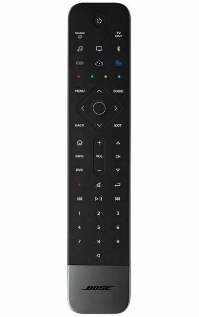 BOSE 809954-0010,  soundbar 500, soundbar 700 - eredeti gyári távirányító háttérvilágítással
FEKETE