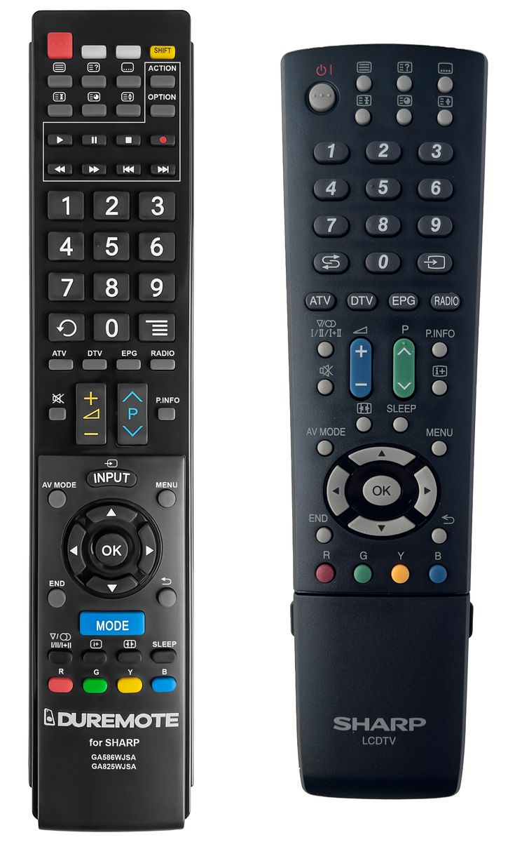 SHARP GA586WJSA - távirányító duplikátum