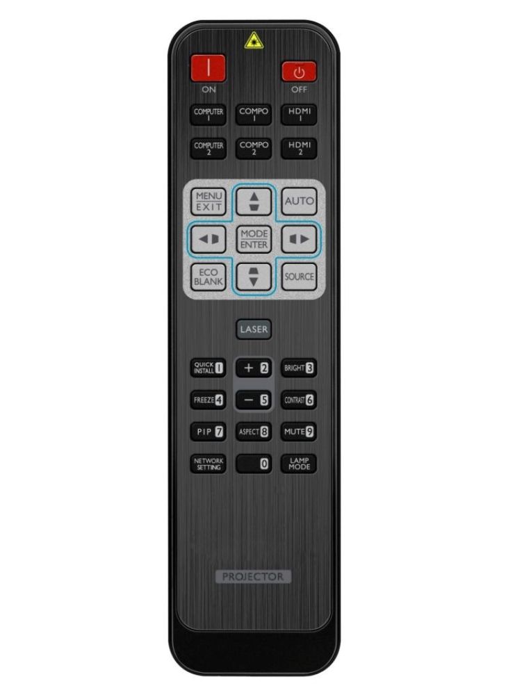 BENQ RCA022, SH940, SH963, SU917, SU922, SU931, SU964, SW916, SW921, SX920, SX930 - helyettesítő távirányító